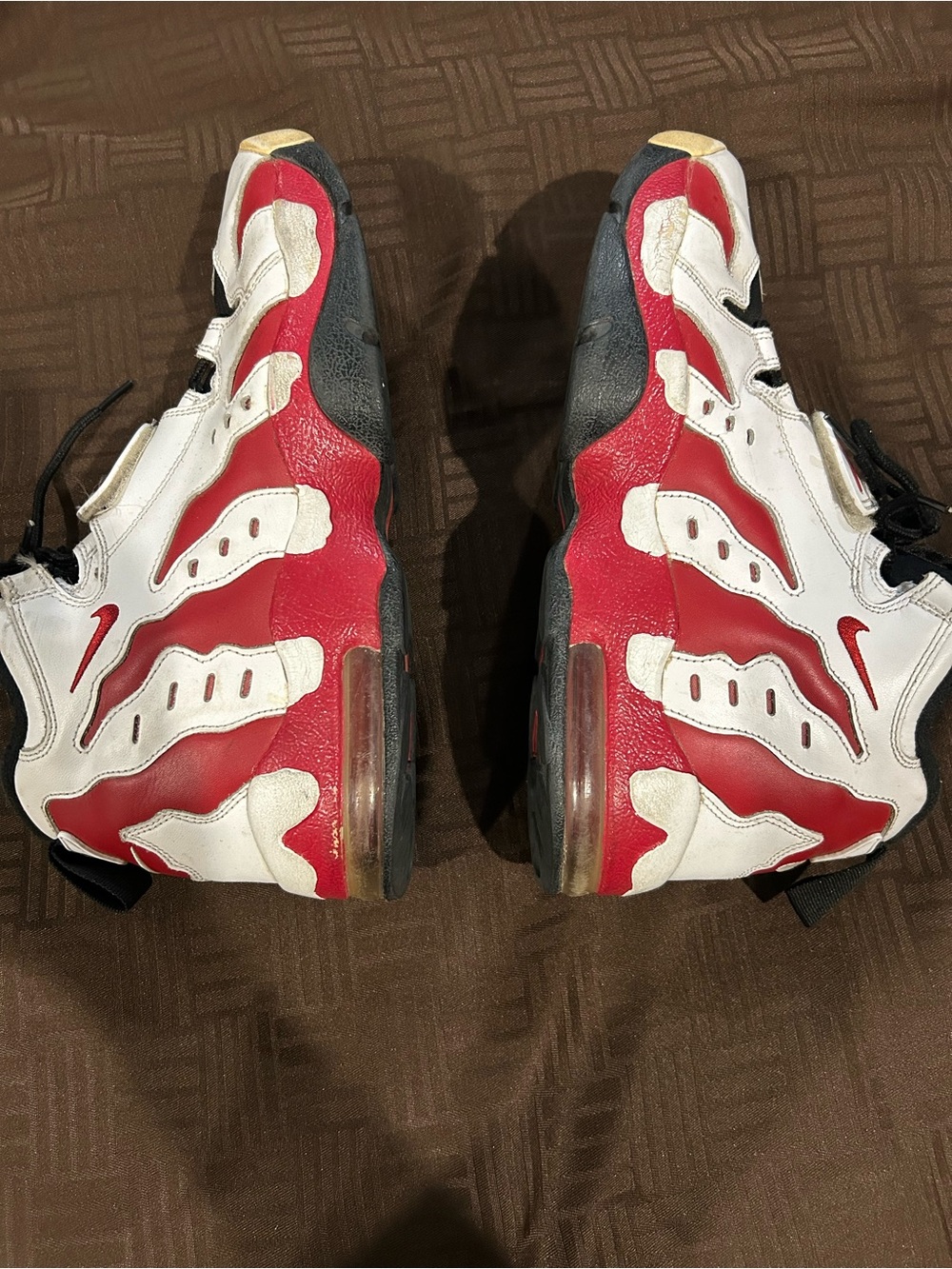 *RARE* Nike Air DT Max 96 Deion Sanders Diamond Turf Men's Size 11 White Red